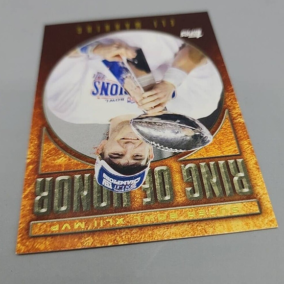 2008 Topps Eli Manning Ring Of Honor #RH42-EM Football Trading Card - Picture 4 of 6